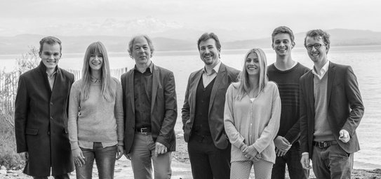 v.l.n.r.: Felix Lennart Hake, Dipl.-Soz. Luise Heinz, Prof. Dr. Udo Göttlich, Dr. phil Martin R. Herbers, Julie Göllner, Falk Stratenwerth-Neunzig, Robert Pehla